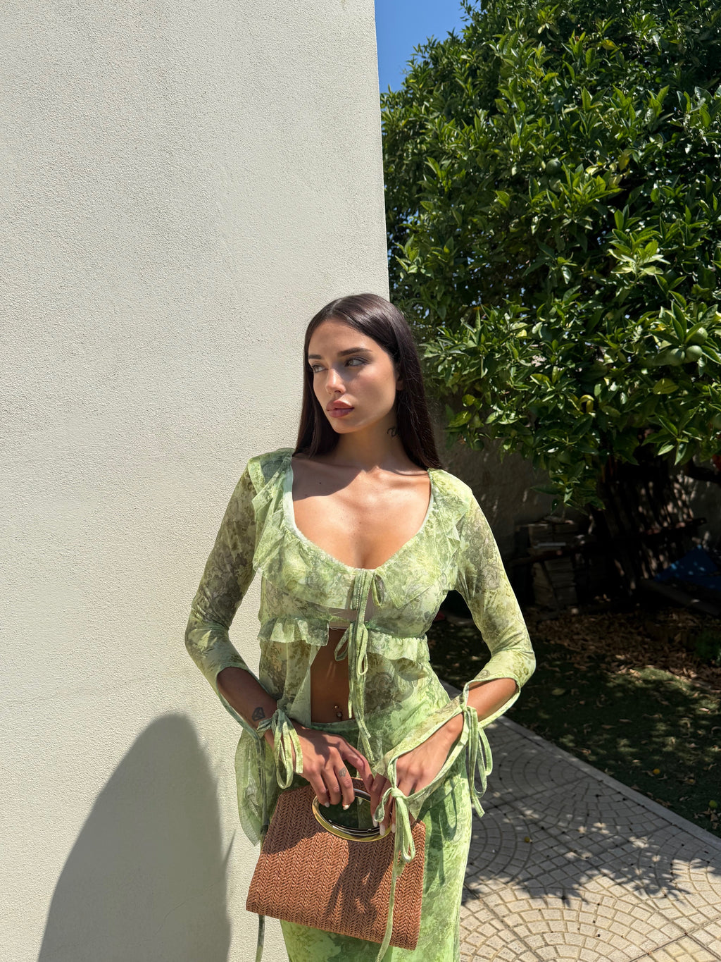 CORDSET JASMIN VERDE