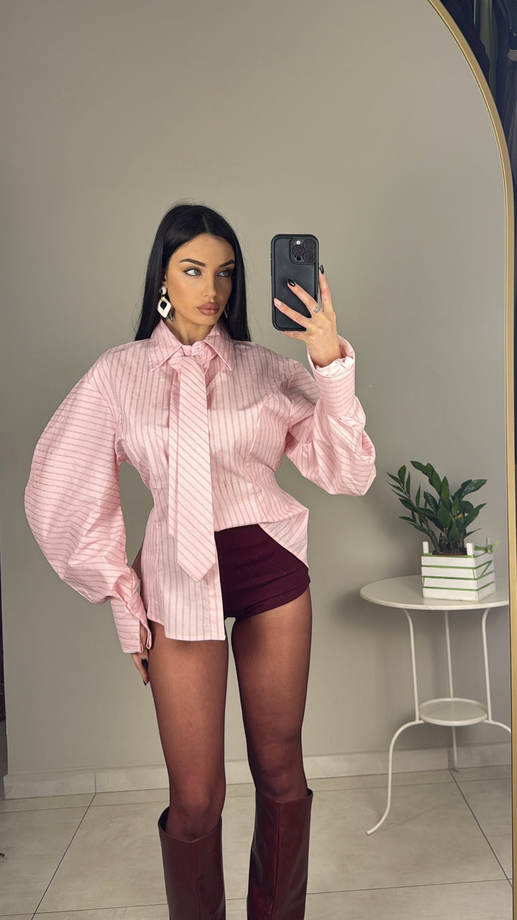 CAMICIA BLOOM ROSA