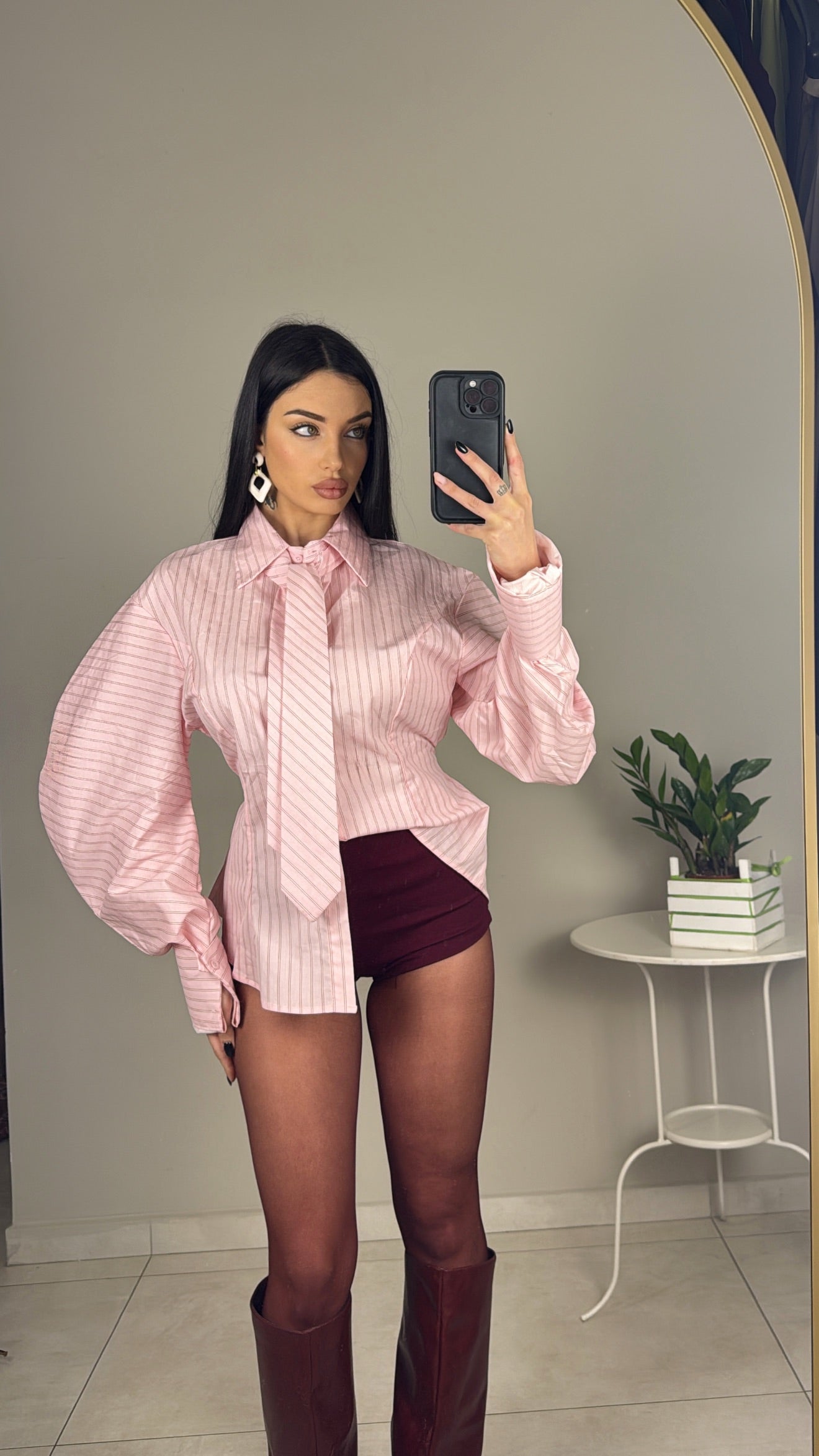 CAMICIA BLOOM ROSA