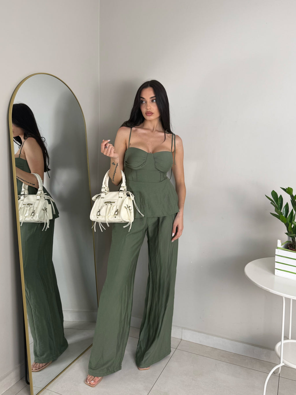 CORDSET CANDY VERDE MILITARE