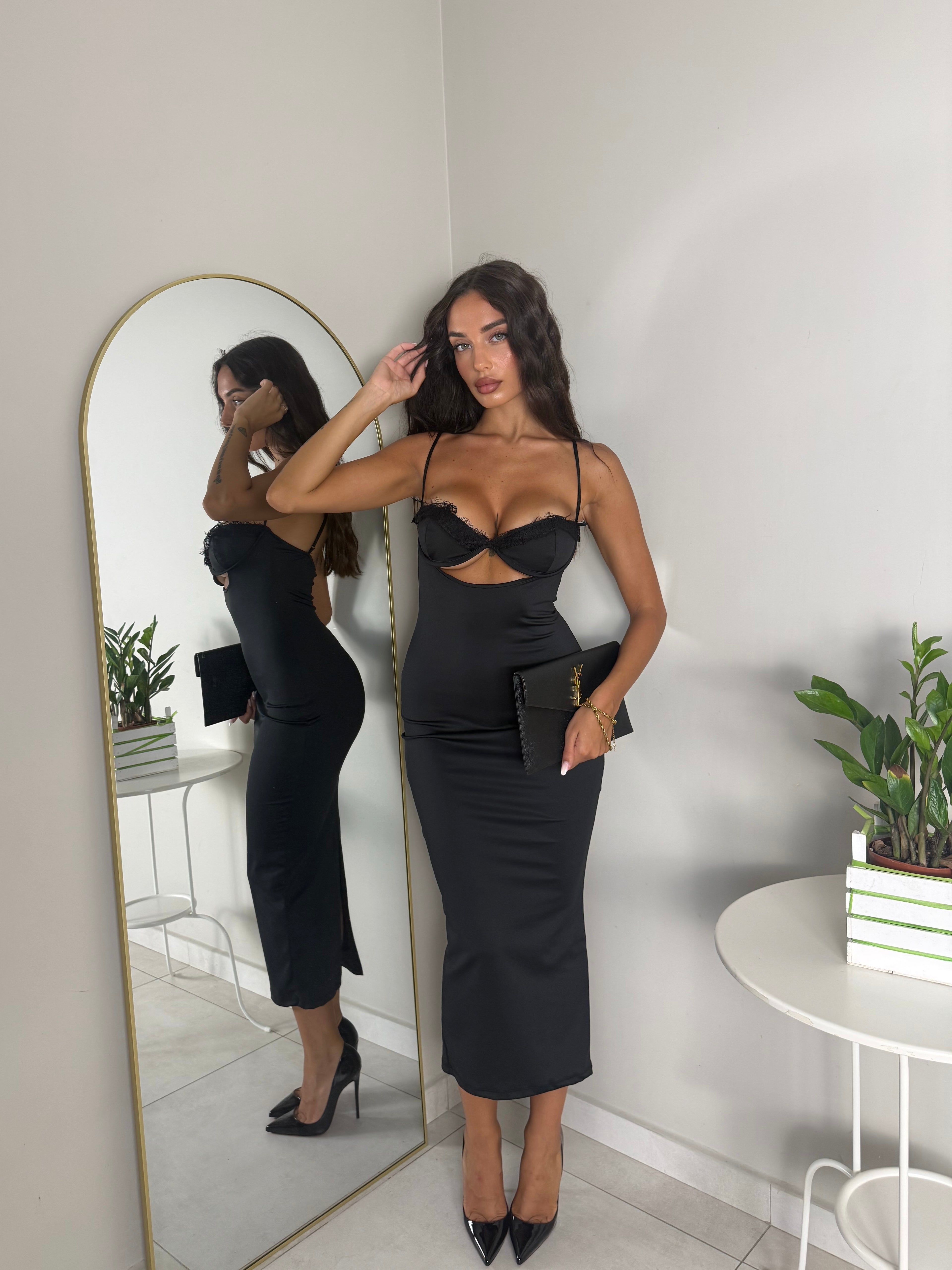 DRESS MEDINA NERO