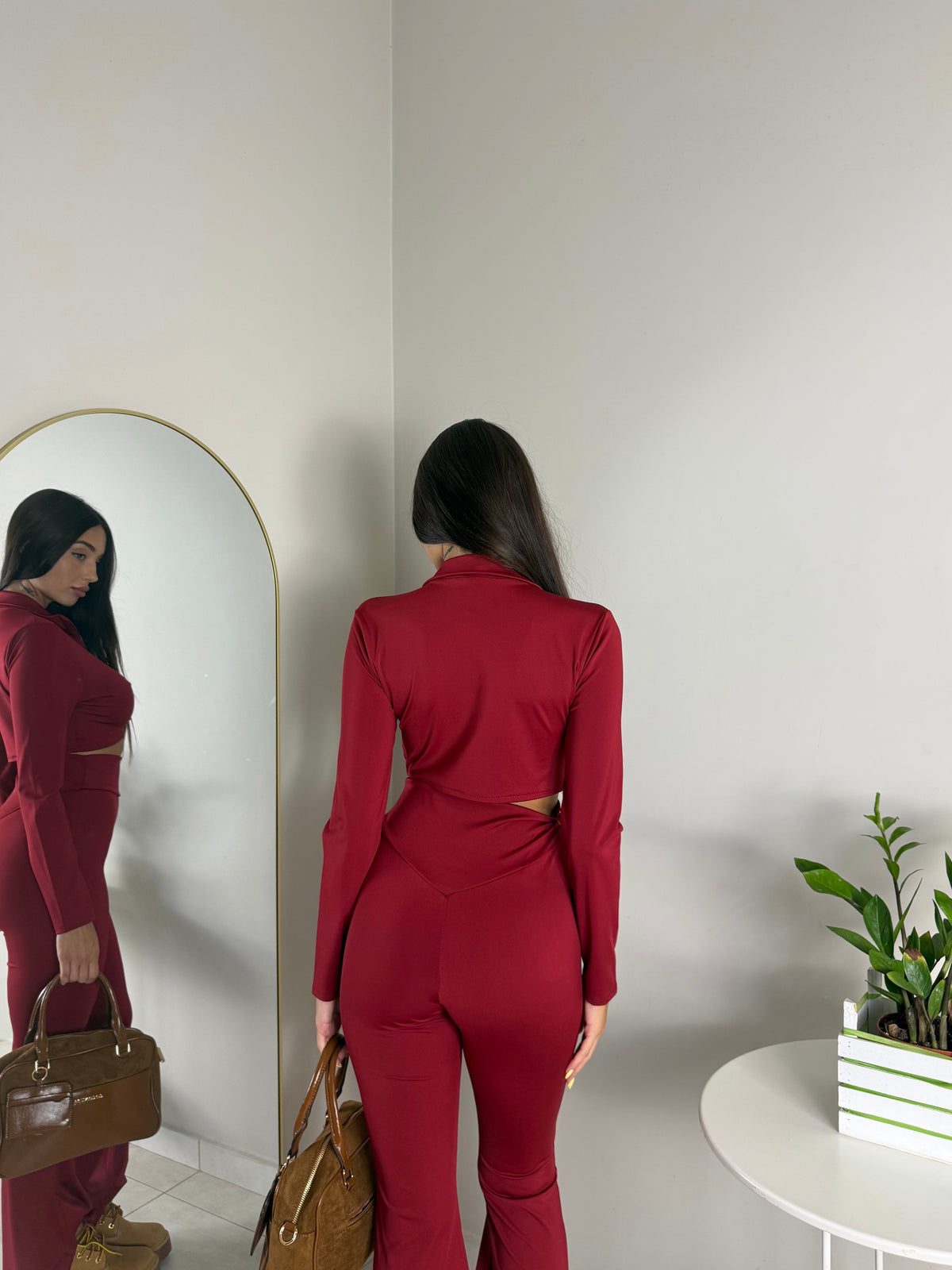 CORDSET GYM ROSSO