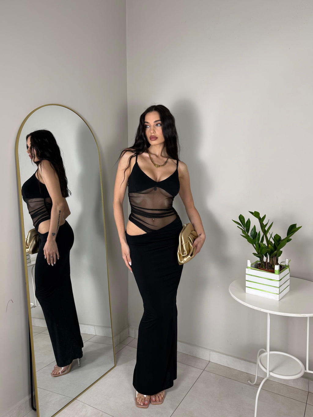 DRESS AMNESIA NERO